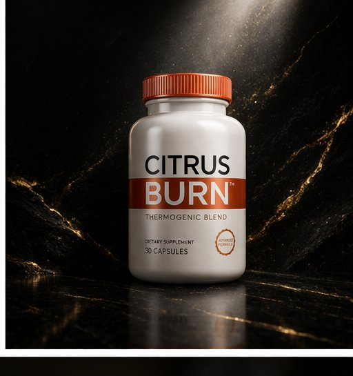 CitrusBurn bottle close-up